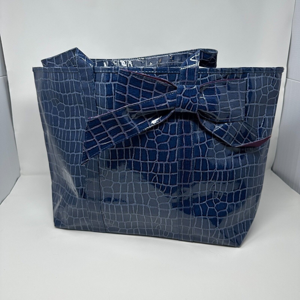 Walt Disney World Resort Tote Bag XL‎ Mickey Mouse Croc Print Shoulder Purse